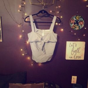 Nautical inspired tie tank